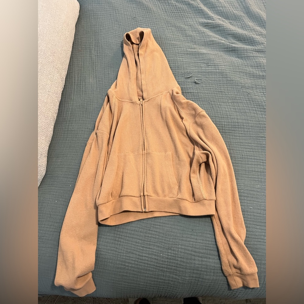 Skims Waffle Hoodie Zipup